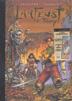 lanfeust de troy tome 2 - thanos l'incongru (noir et blanc)