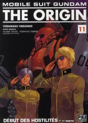 gundam, the origin tome 11 - début des hostilités 1ère partie