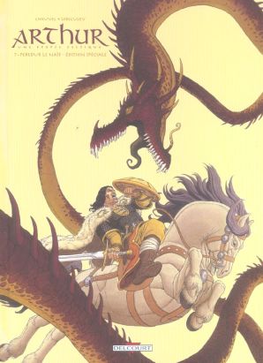 arthur tome 7 - peredur le naif (noir et blanc)
