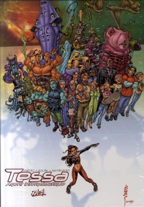 tessa, agent intergalactique - coffret tome 4 + cale