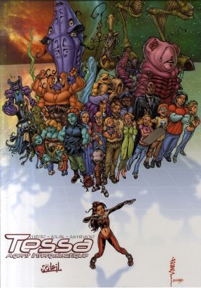 tessa, agent intergalactique - coffret tome 1 à tome 4