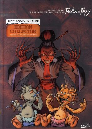 trolls de troy tome 9 - les prisonniers du darshan tome 1