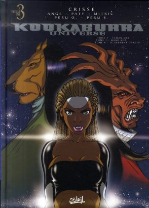 kookaburra universe tome 2, tome 3 et tome 6