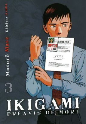 ikigami, préavis de mort tome 3