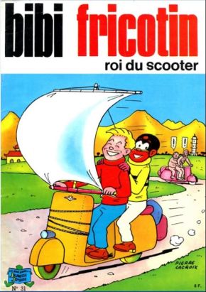 Bibi Fricotin (2e Série - SPE) (Après-Guerre) tome 31 - Bibi fricotin roi du scooter (éd. 1983)