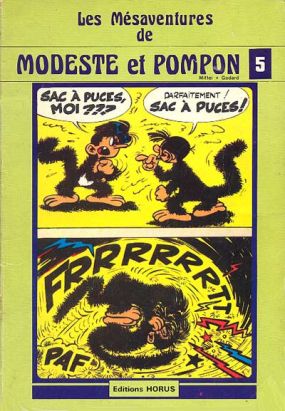 Modeste et Pompon (Mittéï/Godard) tome 5 - Les mesaventures de Modeste et Pompon 5 (éd. 1979)