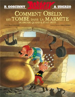 astérix ; comment obélix est tombé dans la marmite du druide quand il était petit