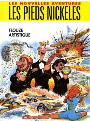 Pieds Nickelés (Les) (Les nouvelles aventures) tome 3 - Flouze artistique (éd. 1992)
