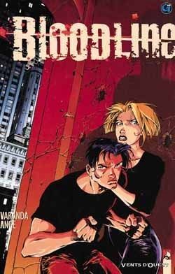 bloodline tome 1 - lune rouge (noir et blanc)