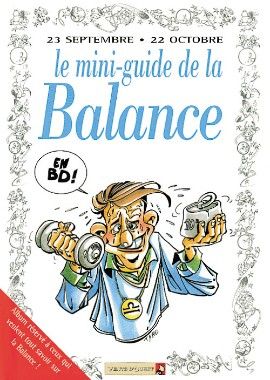 les mini-guides en bd tome 27 - le mini-guide astro de la balance
