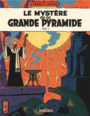Blake et Mortimer tome 5 - le mystère de la grande pyramide tome 2 - Nouvelle édition