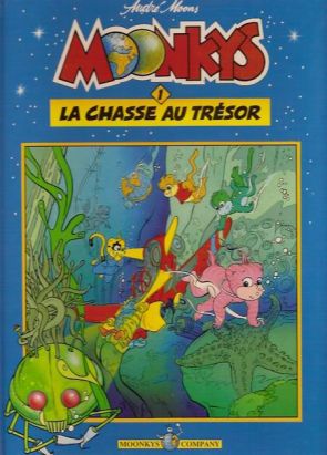 Moonkys tome 1 - La chasse au trésor