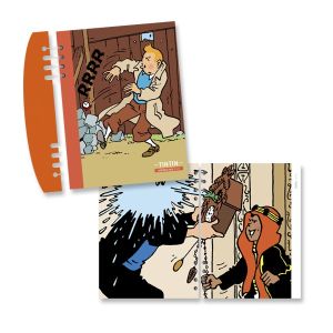 Tintin Agenda de bureau 2013 ; Le Temps (L'horloge)