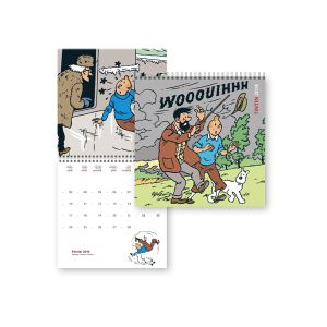 Calendrier 2014 - Les intempéries dans les aventures de Tintin