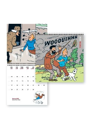 Petit Calendrier 2014 - Les intempéries dans les aventures de Tintin Petit Calendrier 2014 - Les intempéries dans les aventures de Tintin