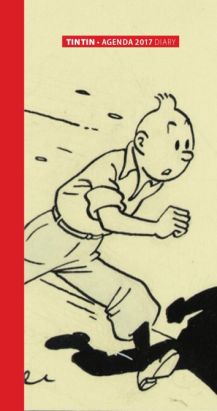 Tintin - petit agenda 2017