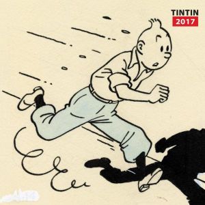 Tintin calendrier 2017