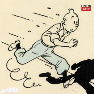 Tintin petit calendrier 2017