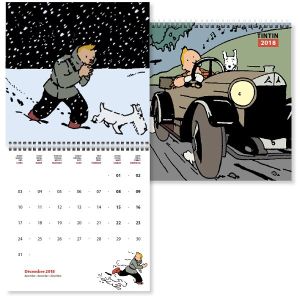 Tintin - Calendrier 2018