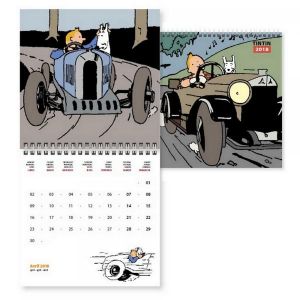 Tintin - Petit calendrier 2018