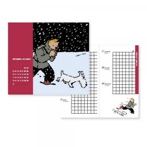 Tintin - Petit agenda 2018