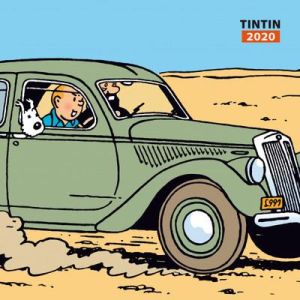 Tintin Calendrier 2020 (30x30 cm)