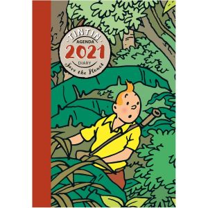 Petit agenda de poche Tintin 2021 - Save the planet