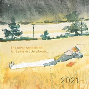 Calendrier à poser Corto Maltese 2021