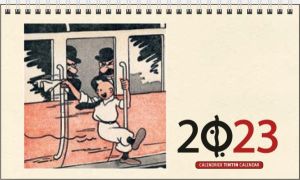 Calendrier à poser Tintin 2023