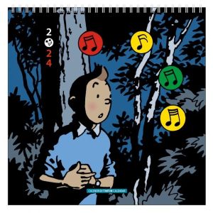 Calendrier Tintin 2024