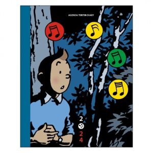 Agenda de bureau Tintin 2024