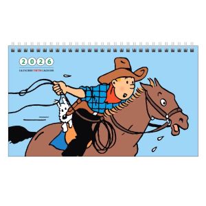 Calendrier à poser Tintin 2026