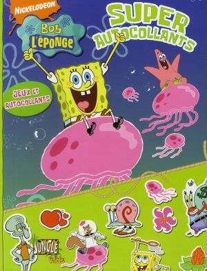 bob l'éponge ; compile d'autocollants bob l'éponge ; compile d'autocollants