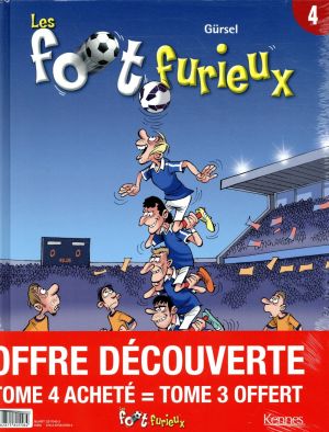Les foots furieux - pack tomes 3 + 4 (1 tome offert)