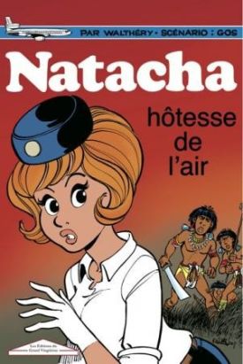 Tirage de luxe Natacha tome 1 - Hôtesse de l'air