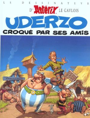 Uderzo croqué par ses amis