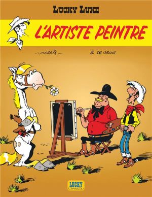 lucky luke ; l'artiste peintre lucky luke ; l'artiste peintre