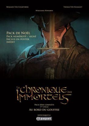 Chronique des immortels - pack de noël tomes 1 à 3