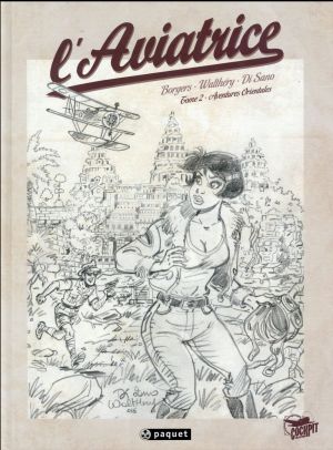 L'aviatrice tome 2 - crayonnés