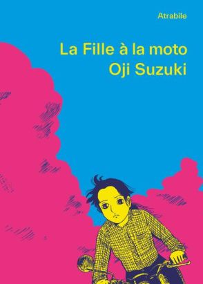 La fille à la moto