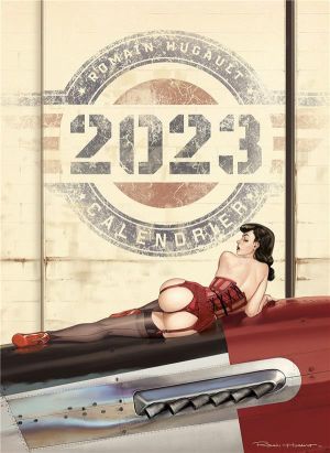 Calendrier Romain Hugault - Pin-up - 2023