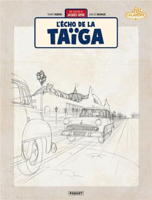 Une aventure de Jacques Gipar tome 8 (crayonnés)