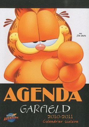 agenda scolaire garfield 2010-2011