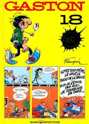 Gaston (Édition spéciale 40e anniversaire) tome 18