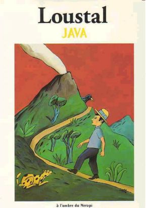 java à l'ombre de merapi