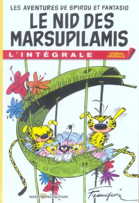 Spirou et fantasio - tirage de tête version originale - le nid des marsupilamis Spirou et fantasio - tirage de tête version originale - le nid des marsupilamis