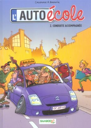 l'auto école tome 2 - conduite accompagnée