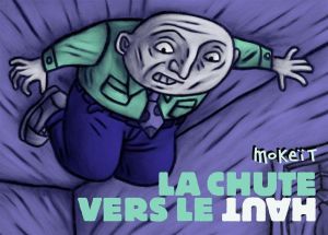 la chute vers le haut
