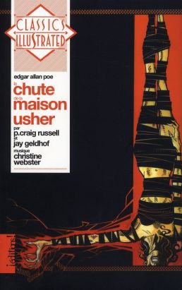 la chute de la maison usher (livre + cd)