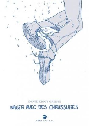 nager avec des chaussures